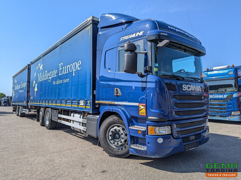 Scania G410 6x2/4 Streamline Euro6 - Retarder + Van Hool 2-Assige Aanhanger - SchuifzeilenCombi - SmartTachoV2 - 厢式卡车:图2 Scania G410 6x2/4 Streamline Euro6 - Retarder + Van Hool 2-Assige Aanhanger - SchuifzeilenCombi - SmartTachoV2 - 厢式卡车:图2