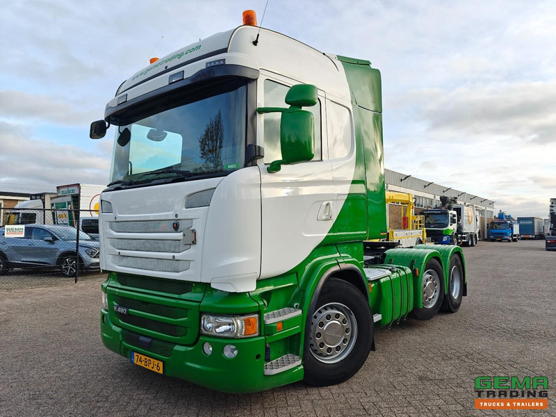 Scania R490 6x2/4 Highline Euro6A - Retarder - NaafReductie - Dubbele Tanks - StandAirco - SMARTTacho v2 - 牵引车:图1 Scania R490 6x2/4 Highline Euro6A - Retarder - NaafReductie - Dubbele Tanks - StandAirco - SMARTTacho v2 - 牵引车:图1