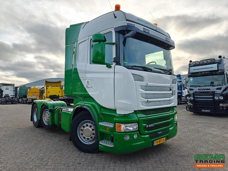 Scania R490 6x2/4 Highline Euro6A - Retarder - NaafReductie - Dubbele Tanks - StandAirco - SMARTTacho v2 - 牵引车:图2 Scania R490 6x2/4 Highline Euro6A - Retarder - NaafReductie - Dubbele Tanks - StandAirco - SMARTTacho v2 - 牵引车:图2