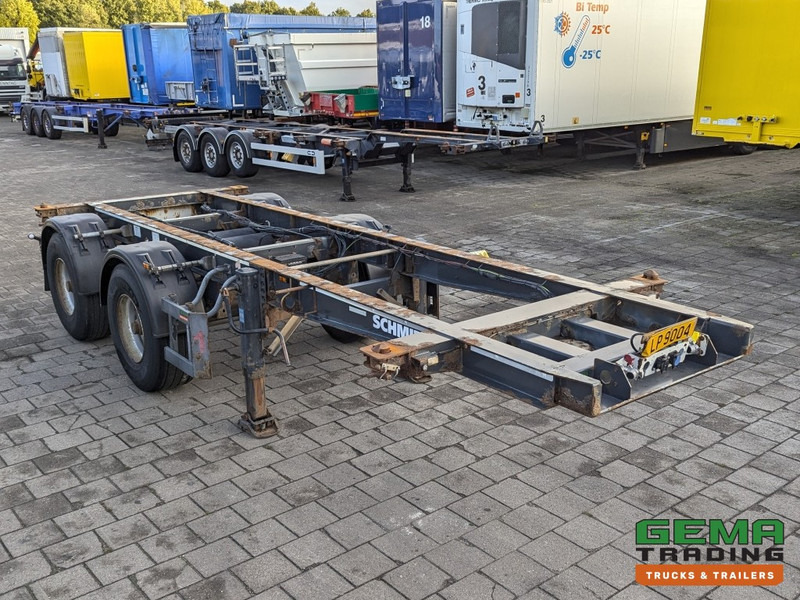 Schmitz Cargobull SCF 20 2-Assen BPW DrumBrakes - 20FT Connection - 2419KG (O2060) - 集装箱运输车/ 可拆卸车身的半拖车:图3 Schmitz Cargobull SCF 20 2-Assen BPW DrumBrakes - 20FT Connection - 2419KG (O2060) - 集装箱运输车/ 可拆卸车身的半拖车:图3