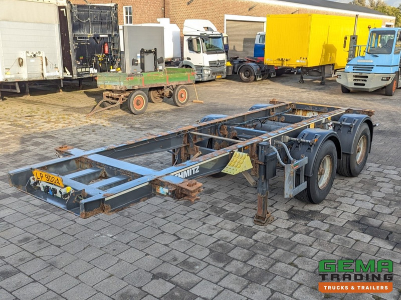 Schmitz Cargobull SCF 20 2-Assen BPW DrumBrakes - 20FT Connection - 2419KG (O2060) - 集装箱运输车/ 可拆卸车身的半拖车:图1 Schmitz Cargobull SCF 20 2-Assen BPW DrumBrakes - 20FT Connection - 2419KG (O2060) - 集装箱运输车/ 可拆卸车身的半拖车:图1