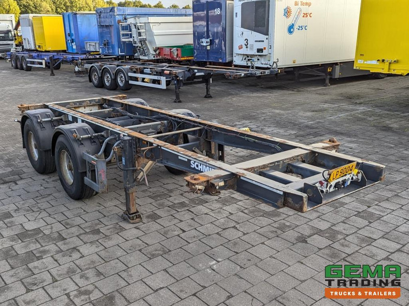 Schmitz Cargobull SCF 20 2-Assen BPW DrumBrakes - 20FT Connection - 2419KG (O2060) - 集装箱运输车/ 可拆卸车身的半拖车:图3 Schmitz Cargobull SCF 20 2-Assen BPW DrumBrakes - 20FT Connection - 2419KG (O2060) - 集装箱运输车/ 可拆卸车身的半拖车:图3