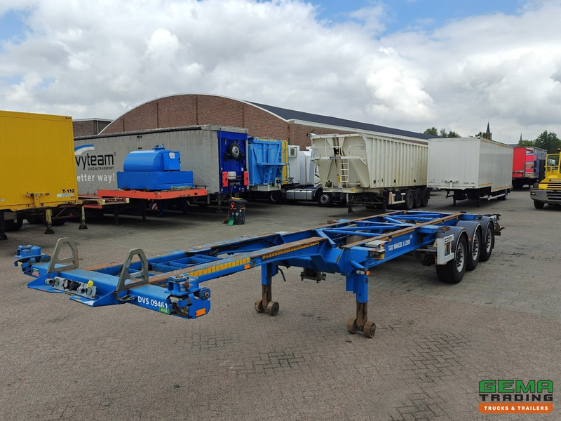 Van Hool 3B0079 3-Assen SAF - Schijfremmen - Alle aansluitingen / Universeel chassis - 10 Stuks op Voorraad - 集装箱运输车/ 可拆卸车身的半拖车:图2 Van Hool 3B0079 3-Assen SAF - Schijfremmen - Alle aansluitingen / Universeel chassis - 10 Stuks op Voorraad - 集装箱运输车/ 可拆卸车身的半拖车:图2