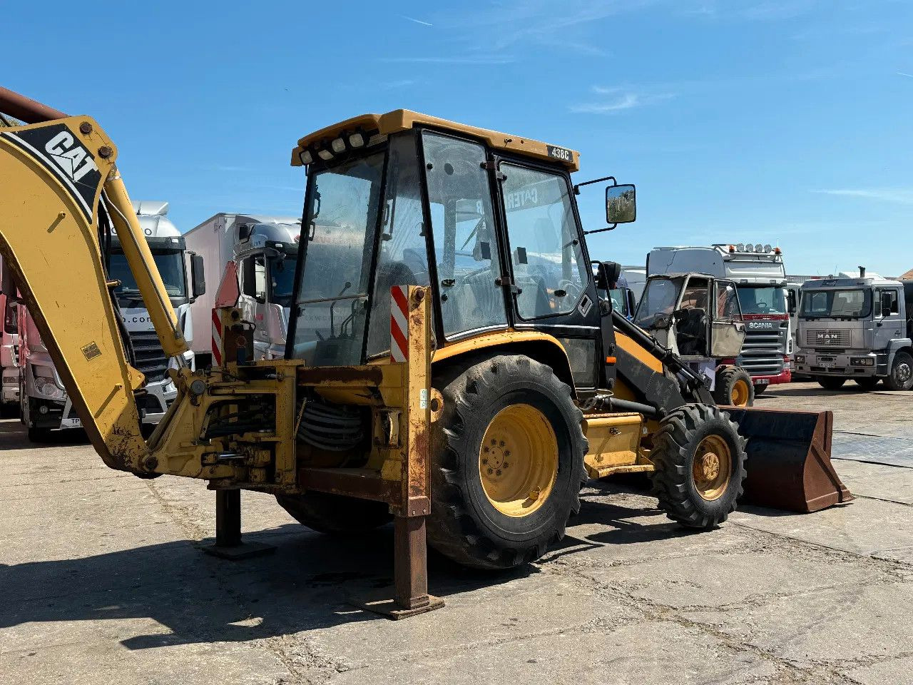 CAT Caterpillar 438C 4X4 Backhoe Loader - 反铲装载机:图5 CAT Caterpillar 438C 4X4 Backhoe Loader - 反铲装载机:图5