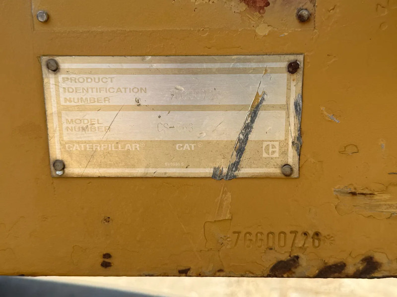 Caterpillar CS 563 Roller with vibration - 碾压机:图5 Caterpillar CS 563 Roller with vibration - 碾压机:图5