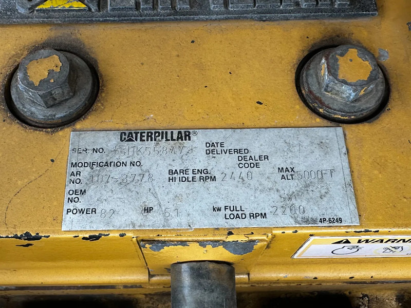 伸缩臂叉装车 Caterpillar TH63 4X4X4 Telehandler：图19