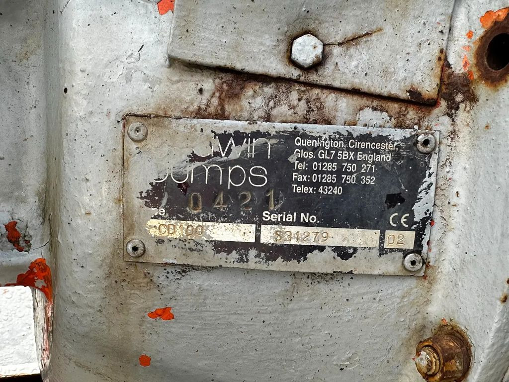 水泵 GODWIN CD100 Water pump 3 Cilinder perkins：图6