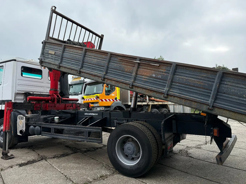 Mercedes-Benz Actros 1831 V6 4X2 Tipper + crane EPS Manual Gearbox 3 peddal - 翻斗车, 起重车:图3 Mercedes-Benz Actros 1831 V6 4X2 Tipper + crane EPS Manual Gearbox 3 peddal - 翻斗车, 起重车:图3