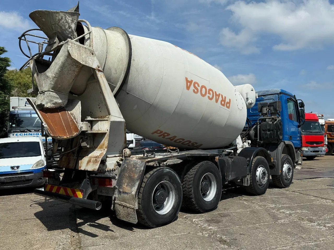 Mercedes-Benz Actros 3236 MP2 V6 8X4 9M3 Beton Mixer Spring/Sp - 混凝土搅拌车:图4 Mercedes-Benz Actros 3236 MP2 V6 8X4 9M3 Beton Mixer Spring/Sp - 混凝土搅拌车:图4