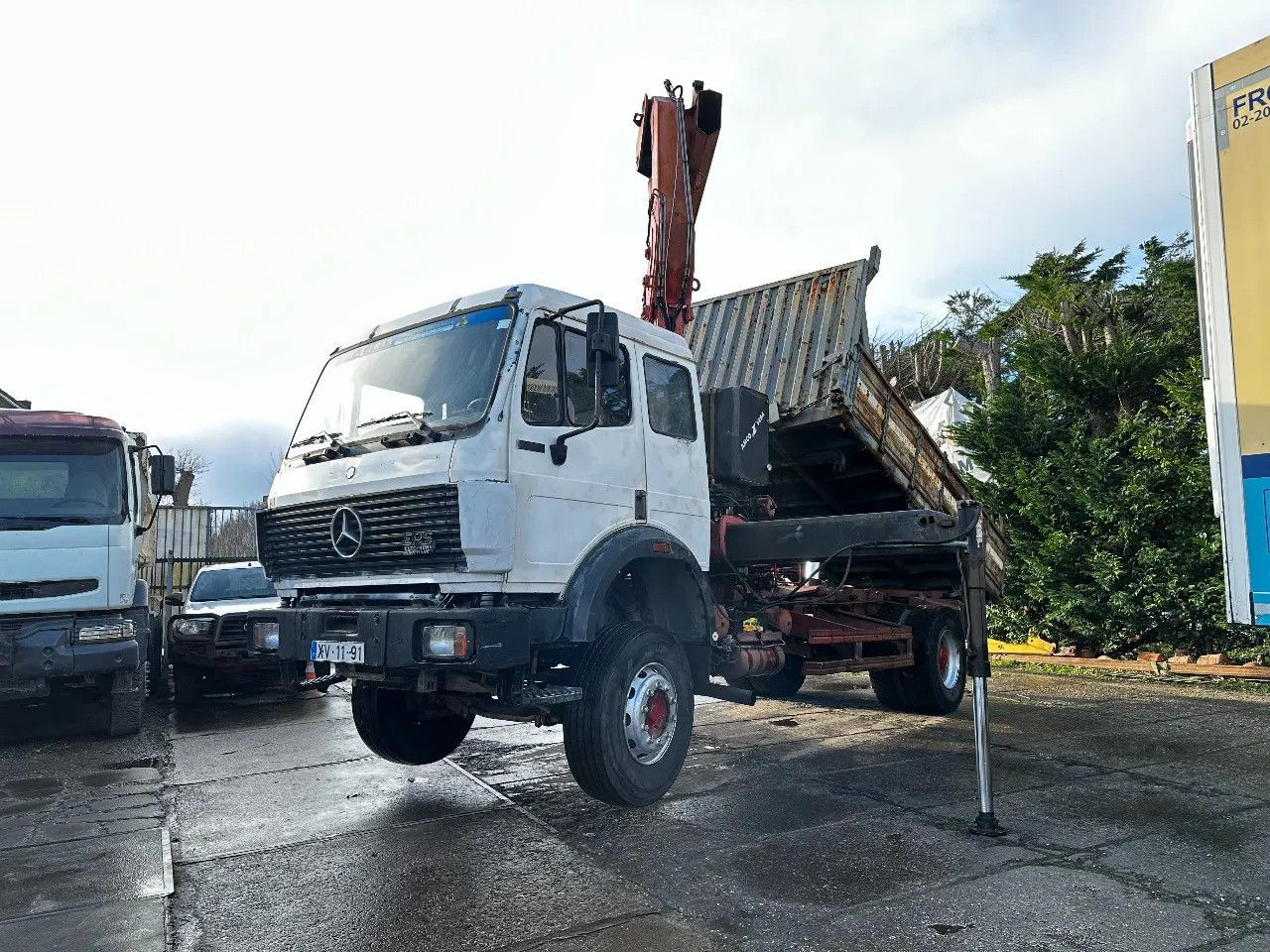 翻斗车, 起重车 Mercedes-Benz SK 1935 V8 4X2 Tipper Spring/Spring AMCO V825 9T Mercedes-Benz SK 1935 V8 4X2 Tipper Spring/Spring AMCO V825 9T：图16