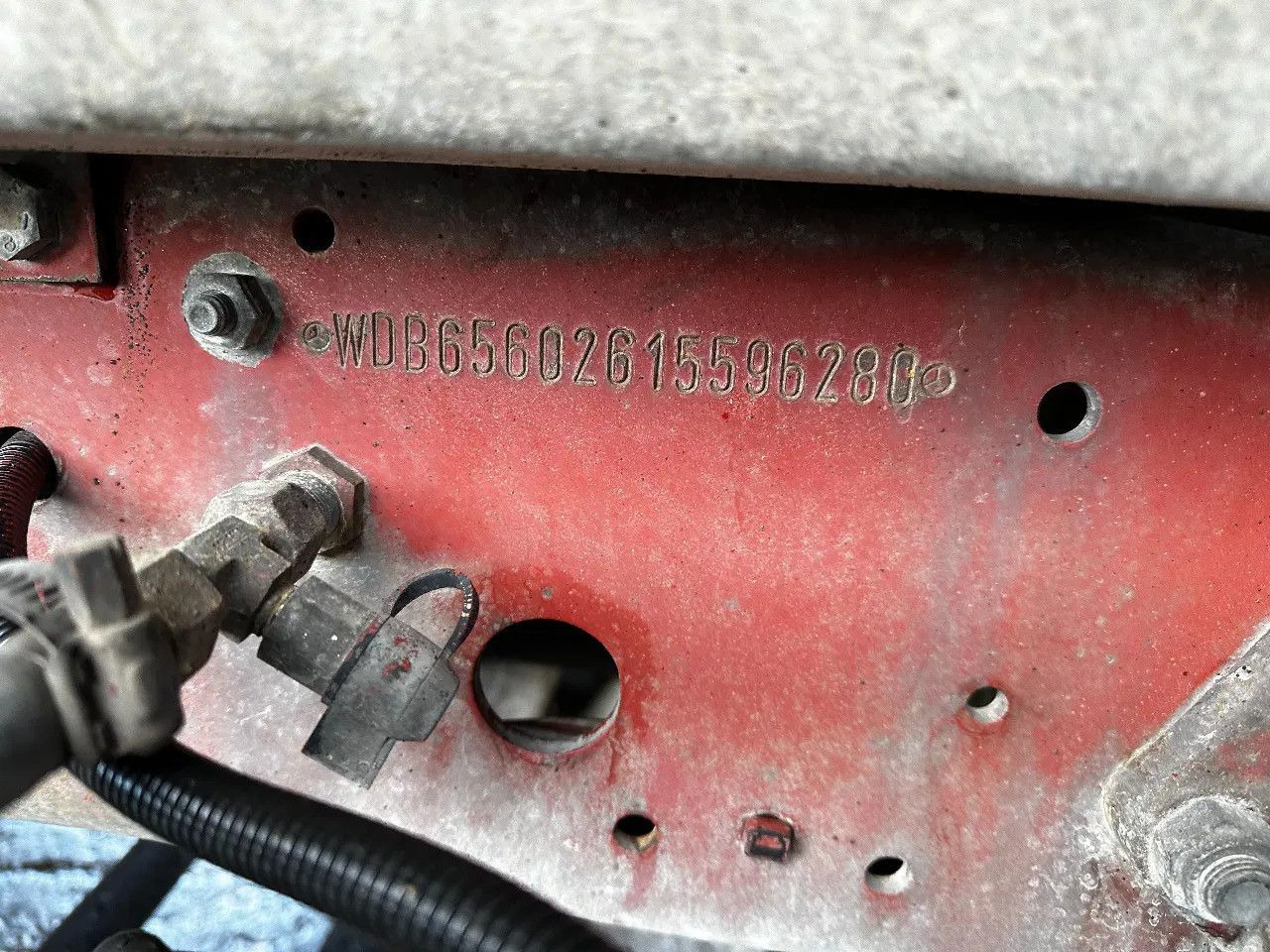 翻斗车, 起重车 Mercedes-Benz SK 1935 V8 4X2 Tipper Spring/Spring AMCO V825 9T Mercedes-Benz SK 1935 V8 4X2 Tipper Spring/Spring AMCO V825 9T：图27