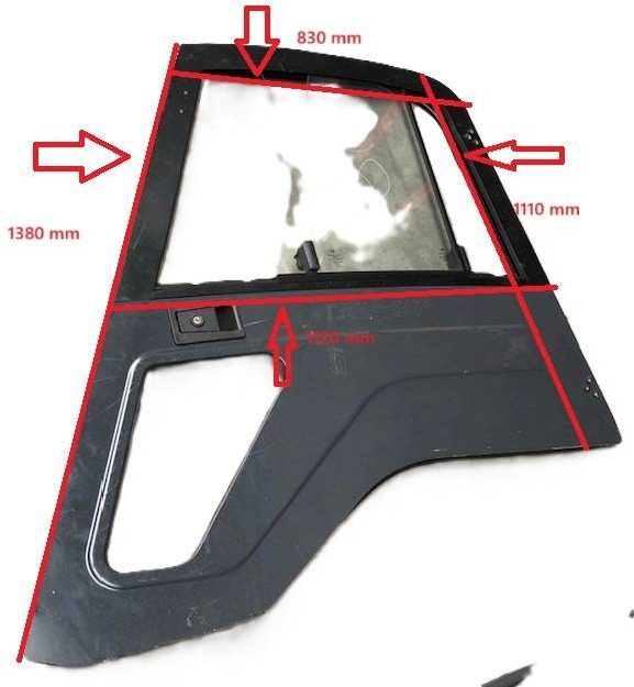 Door left for Linde. Series 386, P-L - 车门及其零件 适用于 材料装卸设备:图2 Door left for Linde. Series 386, P-L - 车门及其零件 适用于 材料装卸设备:图2