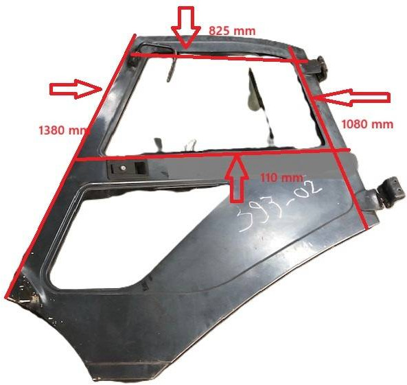 Door left for Linde series 392-393. - 车门及其零件 适用于 材料装卸设备:图2 Door left for Linde series 392-393. - 车门及其零件 适用于 材料装卸设备:图2