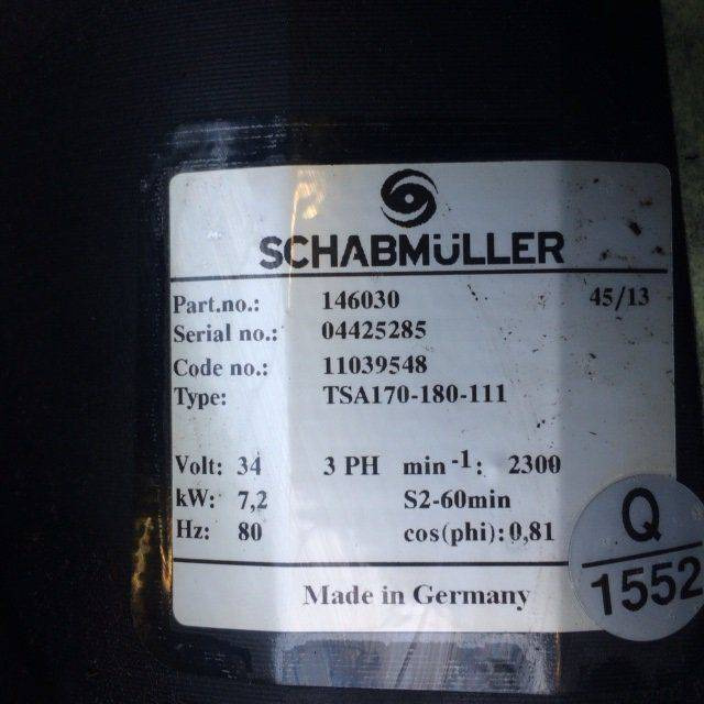 发动机及其零件 适用于 材料装卸设备 Drive motor for Unicarriers：图6