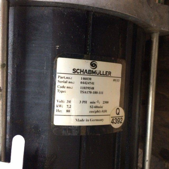 Drive motor for Unicarriers - 发动机及其零件 适用于 材料装卸设备:图5 Drive motor for Unicarriers - 发动机及其零件 适用于 材料装卸设备:图5