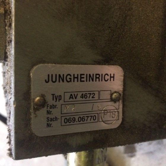 Hydraulic Control valve for Jungheinrich EFG DG 12.5/15B - 液压阀 适用于 材料装卸设备:图4 Hydraulic Control valve for Jungheinrich EFG DG 12.5/15B - 液压阀 适用于 材料装卸设备:图4
