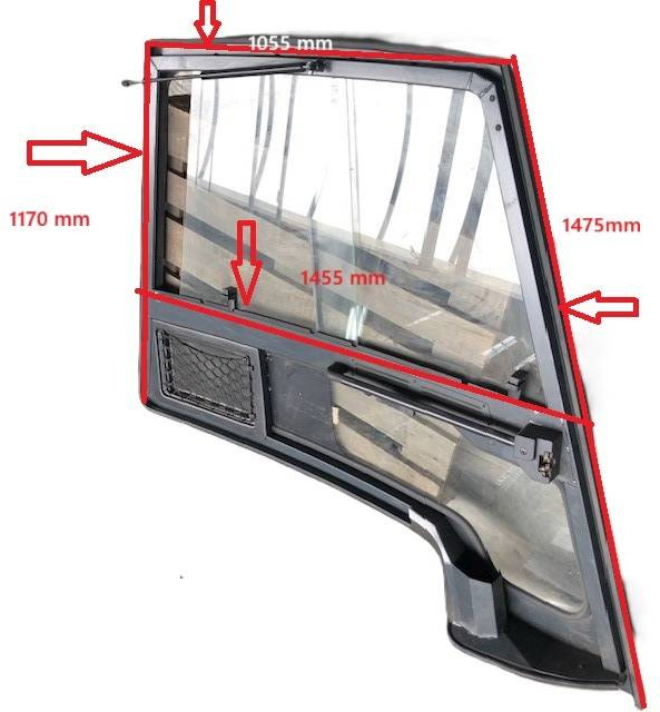 Left door for Linde - 车门及其零件 适用于 材料装卸设备:图2 Left door for Linde - 车门及其零件 适用于 材料装卸设备:图2