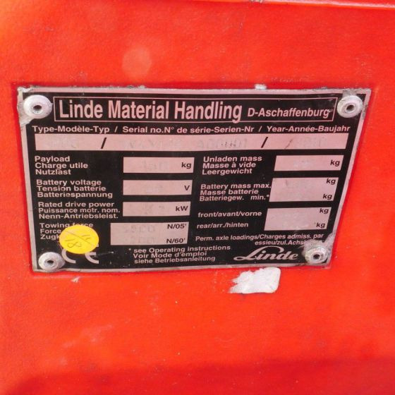 Linde P60Z (126) - 牵引车站:图5 Linde P60Z (126) - 牵引车站:图5