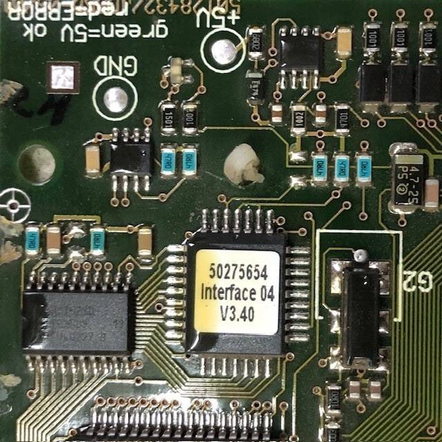 Printed circuit card - 电气系统 适用于 材料装卸设备:图4 Printed circuit card - 电气系统 适用于 材料装卸设备:图4