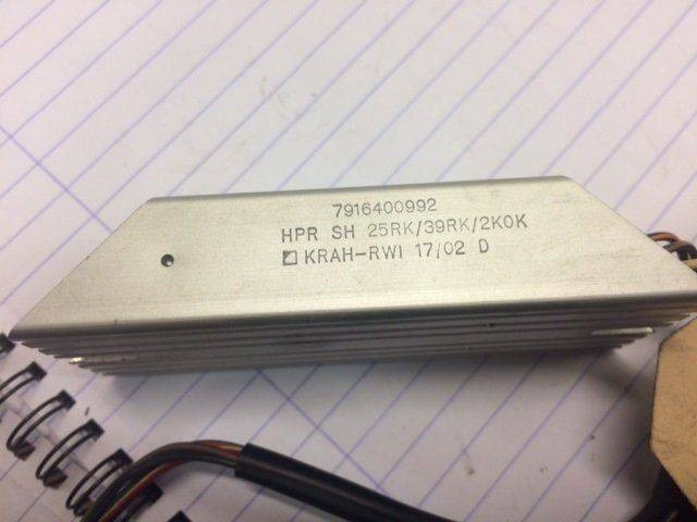 Resistor for Linde Series 335-02 - 转向柱开关 适用于 材料装卸设备:图2 Resistor for Linde Series 335-02 - 转向柱开关 适用于 材料装卸设备:图2
