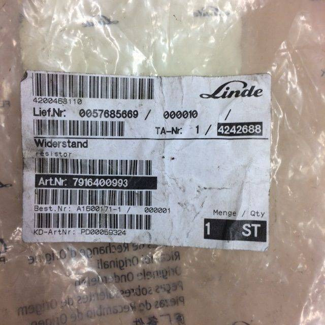 Resistor for Linde - 转向柱开关 适用于 材料装卸设备:图4 Resistor for Linde - 转向柱开关 适用于 材料装卸设备:图4