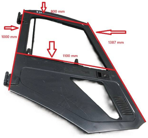 Right Door for Linde 392/393 - 车门及其零件 适用于 材料装卸设备:图1 Right Door for Linde 392/393 - 车门及其零件 适用于 材料装卸设备:图1