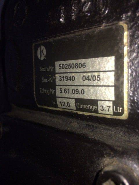 Transmission for Jungheinrich ESE-530 - 传动装置 适用于 材料装卸设备:图4 Transmission for Jungheinrich ESE-530 - 传动装置 适用于 材料装卸设备:图4