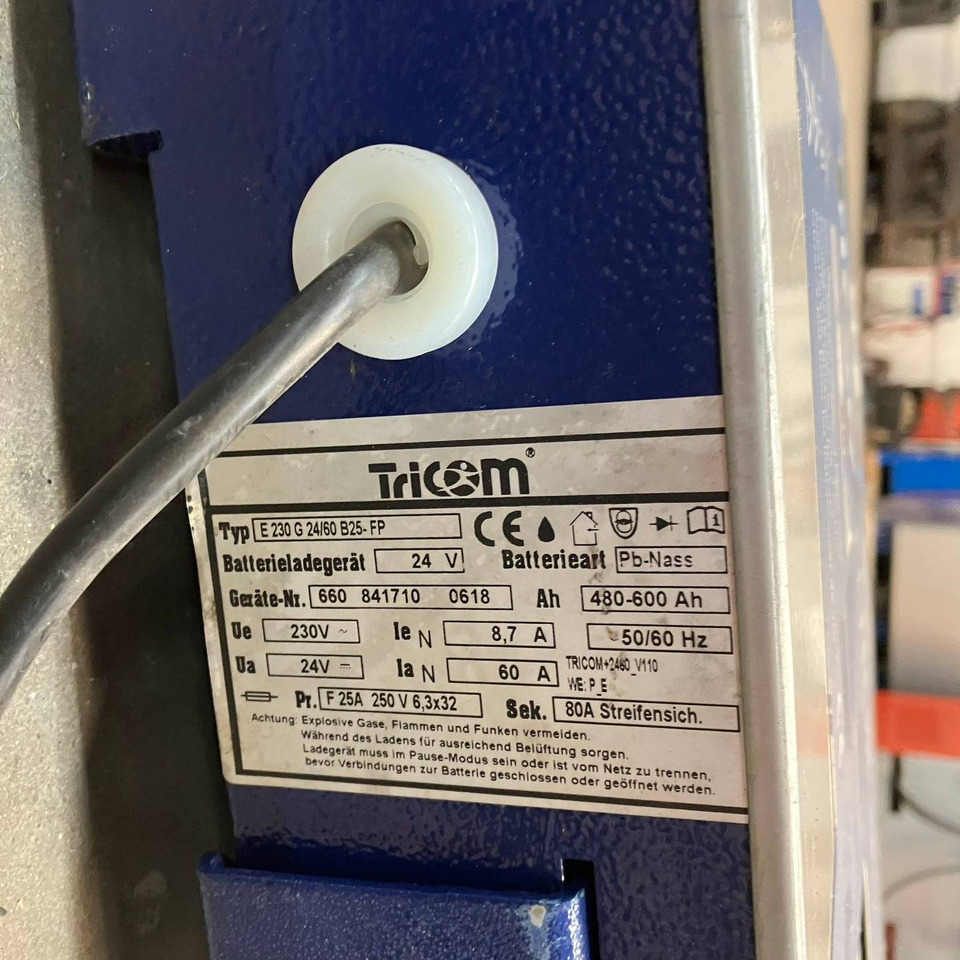 Tricom 24V/60A - 备件 适用于 材料装卸设备:图4 Tricom 24V/60A - 备件 适用于 材料装卸设备:图4