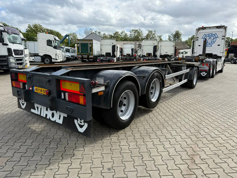 Burg 3AS Containeraanhangwagen, €3900, APK tot 28-01-2026 - 集装箱运输车/ 可拆卸车身的拖车:图2 Burg 3AS Containeraanhangwagen, €3900, APK tot 28-01-2026 - 集装箱运输车/ 可拆卸车身的拖车:图2