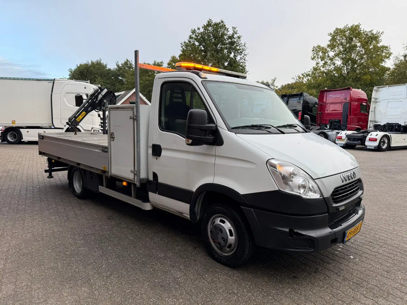 Iveco 50c14 Erdgas/CNG Hiab kran/crane Pritsche - 平板货车:图2 Iveco 50c14 Erdgas/CNG Hiab kran/crane Pritsche - 平板货车:图2