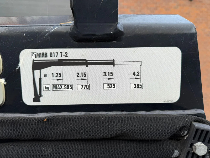 平板货车 Iveco 50c14 Erdgas/CNG Hiab kran/crane Pritsche：图12