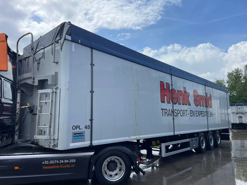 活动底半拖车 Knapen Trailers K100 92m3 Cargo Floor 10MM Schijfremmen APK 11/2025：图1