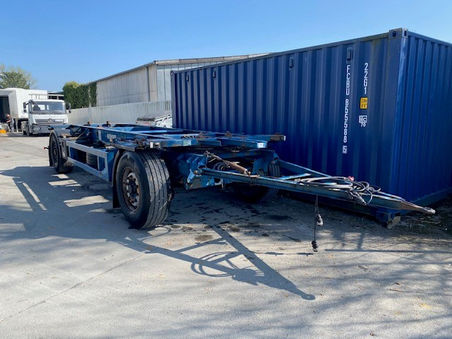 集装箱运输车/ 可拆卸车身的拖车 Kögel BDF-System, Standard Ausführung, R 22,5：图6