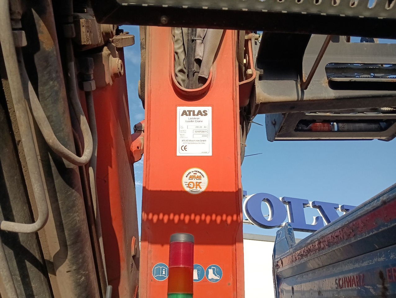 MAN TGS 26:480 6x4 EURO5 ATLAS 240.2E-A4 3-S-Kipper - 翻斗车, 起重车:图4 MAN TGS 26:480 6x4 EURO5 ATLAS 240.2E-A4 3-S-Kipper - 翻斗车, 起重车:图4
