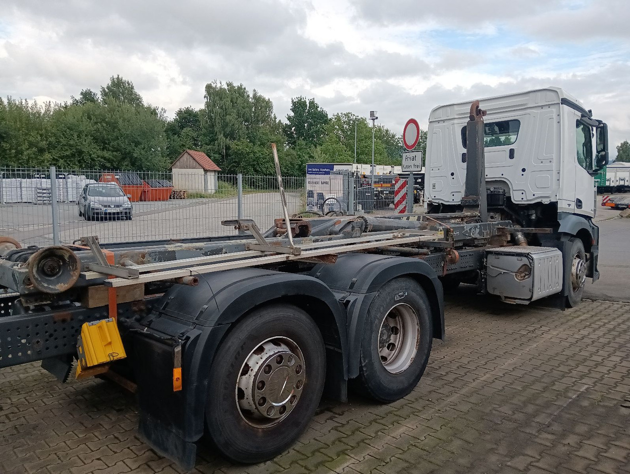 Mercedes-Benz 2545 6x2 Lenk/Lift MEILLER RK2070 Luft/Luft - 驾驶室底盘卡车:图4 Mercedes-Benz 2545 6x2 Lenk/Lift MEILLER RK2070 Luft/Luft - 驾驶室底盘卡车:图4