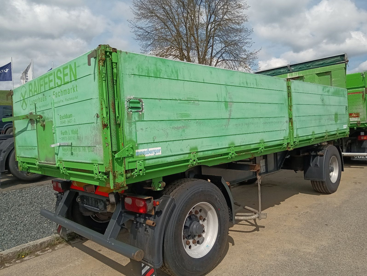 Meusburger 2-A 3-Seitenkipper 16m3 Getreide Alufelgen 4,6t - 翻斗拖车:图4 Meusburger 2-A 3-Seitenkipper 16m3 Getreide Alufelgen 4,6t - 翻斗拖车:图4