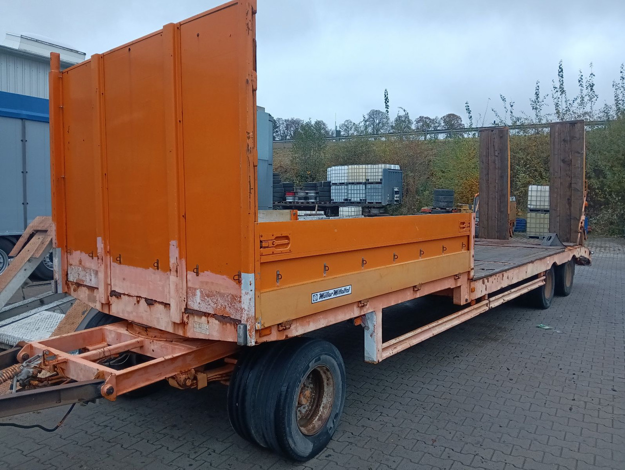 Müller-Mitteltal T 3 9,55m 0,90m Rampen, Bordwand vorne ABS SAF - 低装载拖车:图4 Müller-Mitteltal T 3 9,55m 0,90m Rampen, Bordwand vorne ABS SAF - 低装载拖车:图4