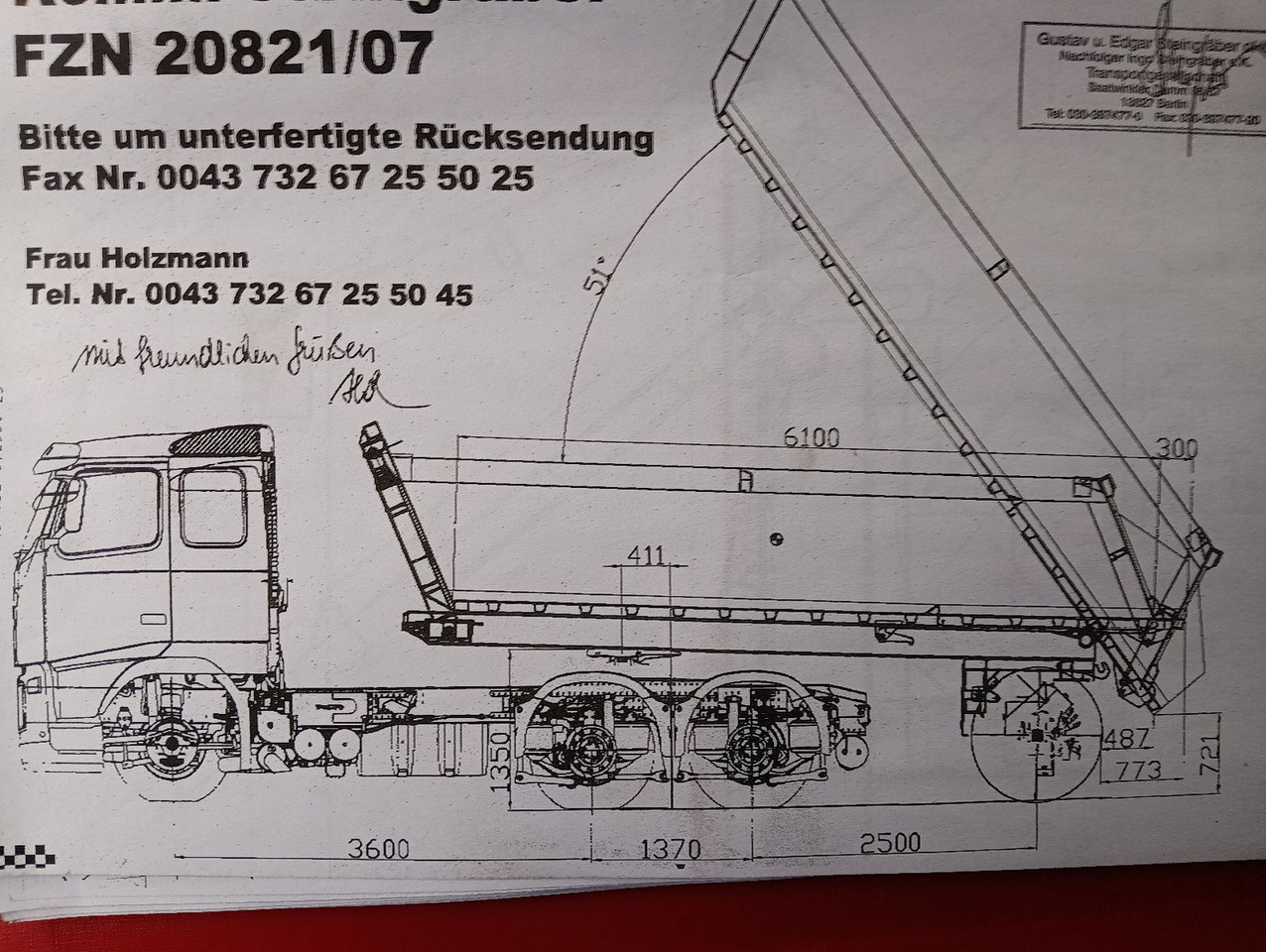 PRIMETZHOFER 1-A Lenksattel AluKippmu 4,25t 17m3 - 翻斗半拖车:图3 PRIMETZHOFER 1-A Lenksattel AluKippmu 4,25t 17m3 - 翻斗半拖车:图3