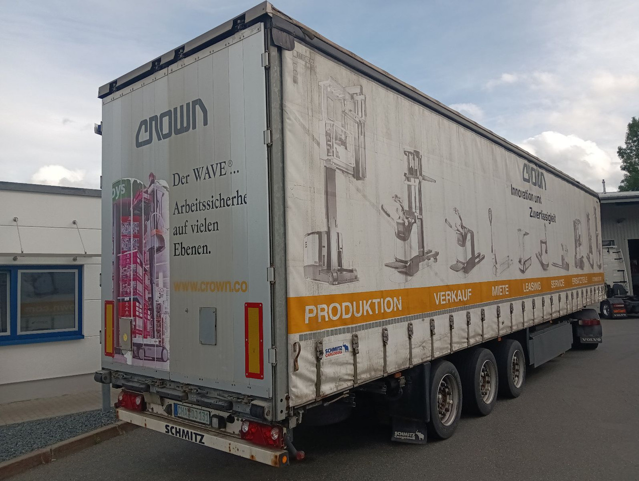 侧帘半拖车 Schmitz Cargobull SCS24 DOPPELSTOCK HUBDACH Lift SAF 455/40R22,5：图6