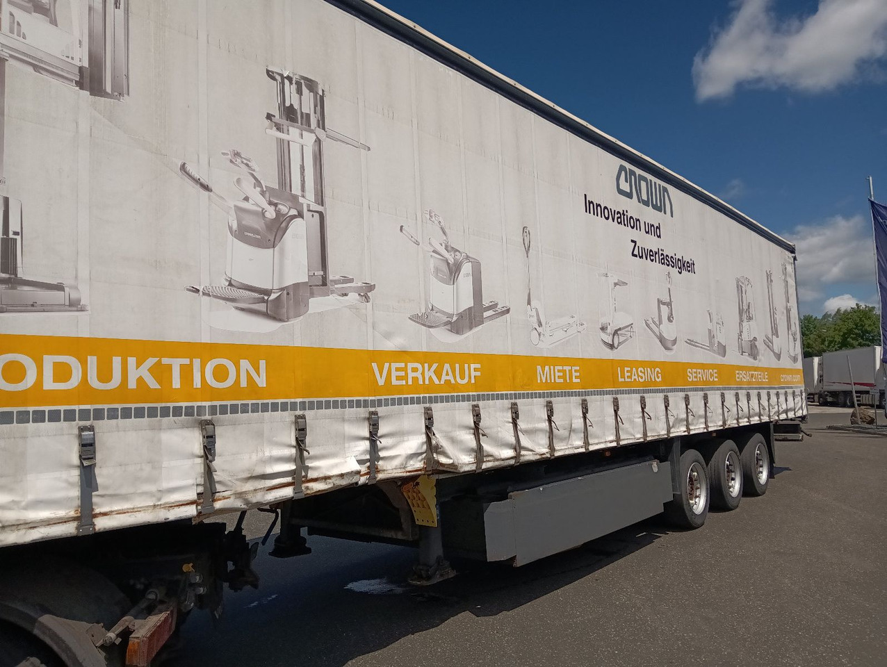 侧帘半拖车 Schmitz Cargobull SCS24 DOPPELSTOCK HUBDACH Lift SAF 455/40R22,5：图15