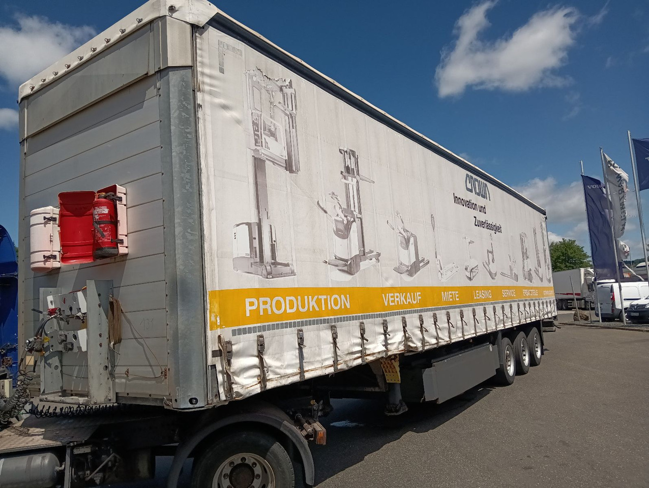 Schmitz Cargobull SCS24 DOPPELSTOCK HUBDACH Lift SAF 455/40R22,5 - 侧帘半拖车:图5 Schmitz Cargobull SCS24 DOPPELSTOCK HUBDACH Lift SAF 455/40R22,5 - 侧帘半拖车:图5