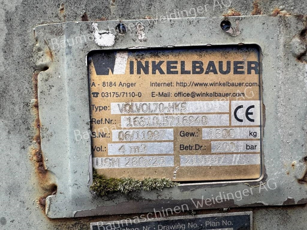 Winkelbauer Hochkippschaufel - 铲斗 适用于 建筑机械:图3 Winkelbauer Hochkippschaufel - 铲斗 适用于 建筑机械:图3