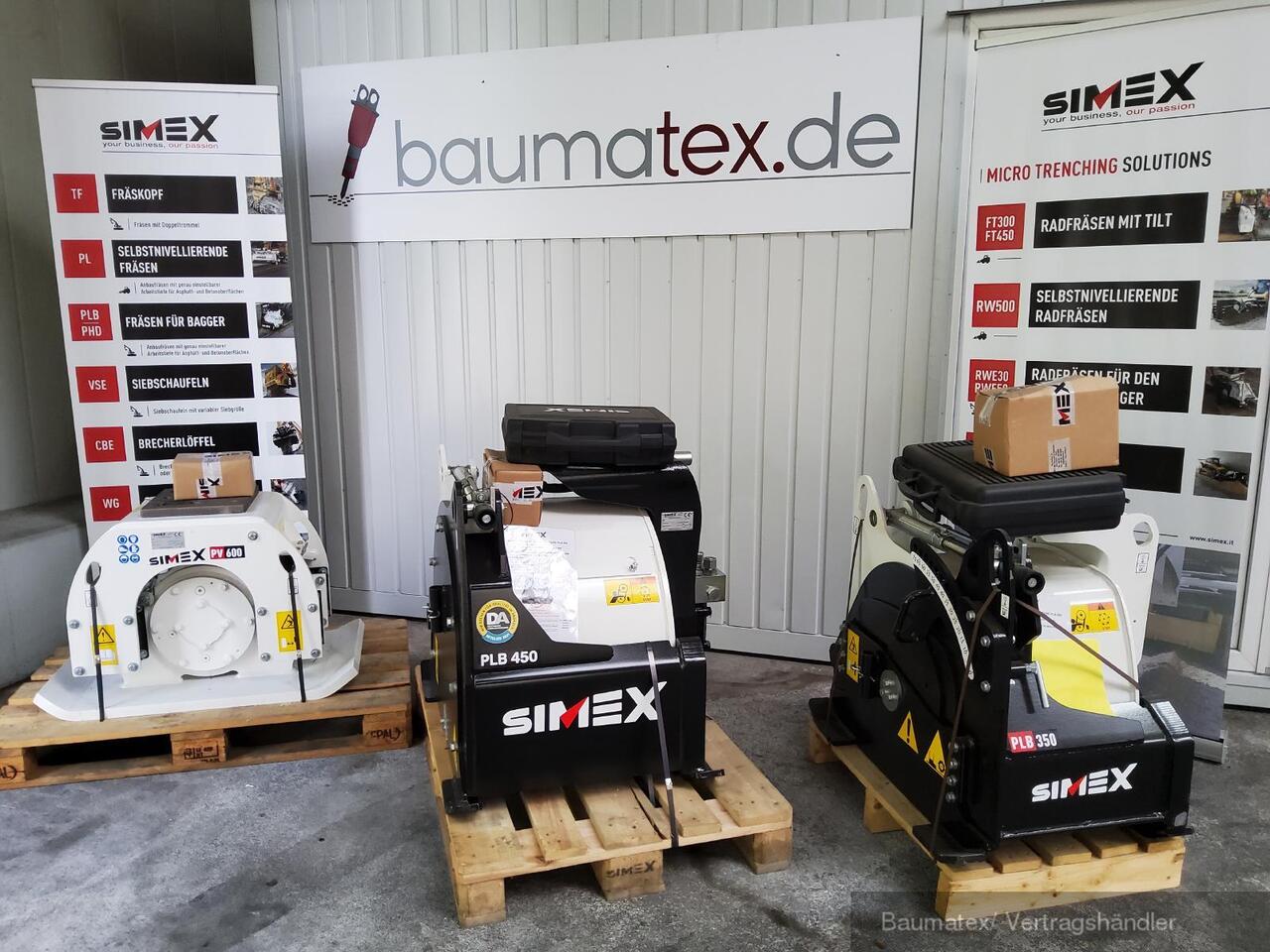 Simex PLB350/ 450 für Bagger von 6,5- 15to. - 冷铣刨机:图1 Simex PLB350/ 450 für Bagger von 6,5- 15to. - 冷铣刨机:图1
