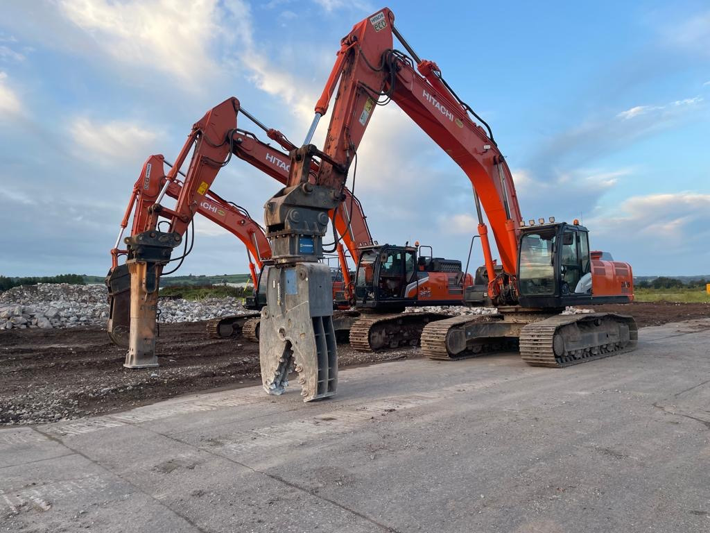 HAMMER RH35 Rotating Pulveriser to suit Hitachi ZX350 - 拆除挖掘机:图1 HAMMER RH35 Rotating Pulveriser to suit Hitachi ZX350 - 拆除挖掘机:图1