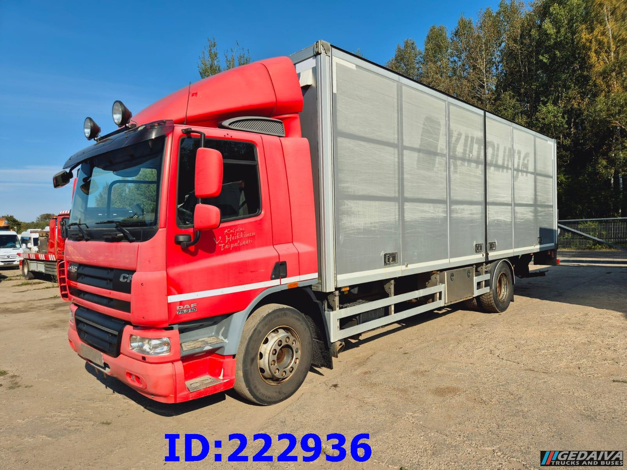 DAF CF 75.310 - Euro5 - 厢式卡车:图1 DAF CF 75.310 - Euro5 - 厢式卡车:图1