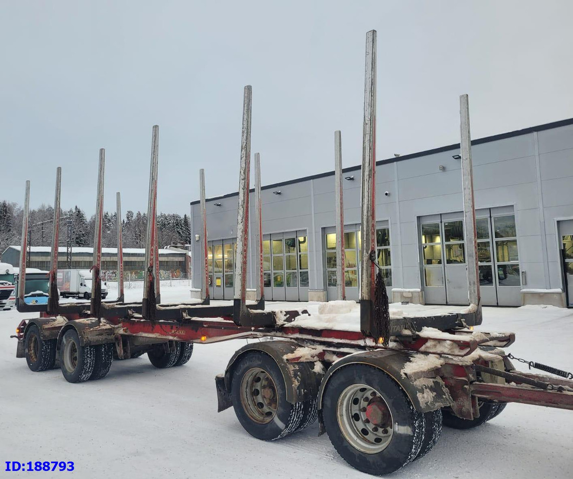 MALKKI RJ4-10200 - 4 Axles - 木材运输拖车:图1 MALKKI RJ4-10200 - 4 Axles - 木材运输拖车:图1