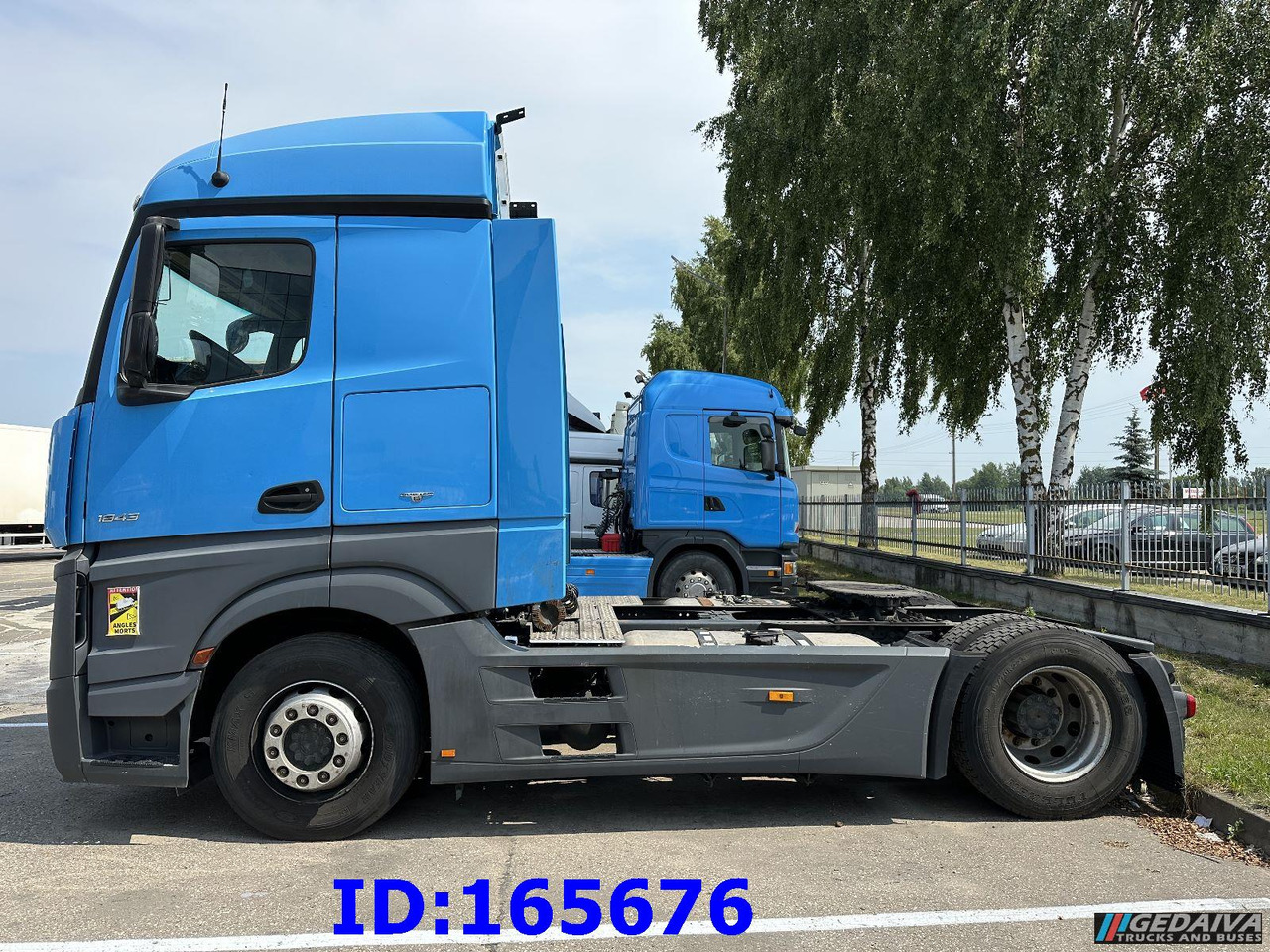 MERCEDES-BENZ Actros 1843 Euro6 - Engine damage - 牵引车:图1 MERCEDES-BENZ Actros 1843 Euro6 - Engine damage - 牵引车:图1