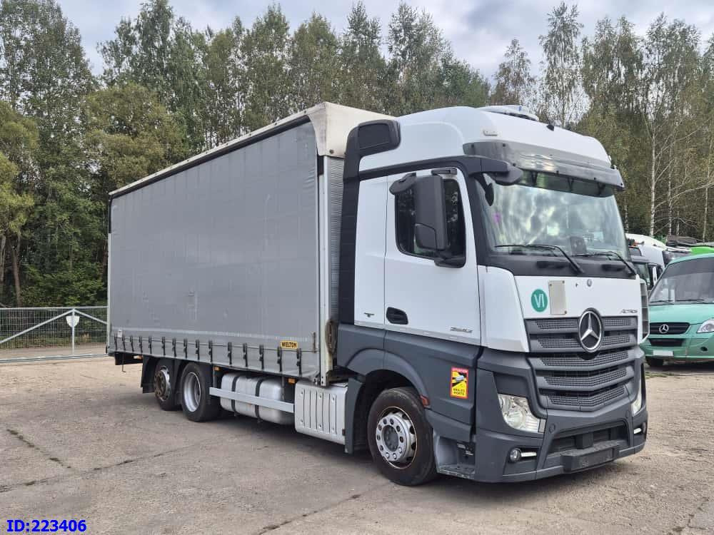 MERCEDES-BENZ Actros 2542 6x2 Euro6 - 侧帘卡车:图4 MERCEDES-BENZ Actros 2542 6x2 Euro6 - 侧帘卡车:图4
