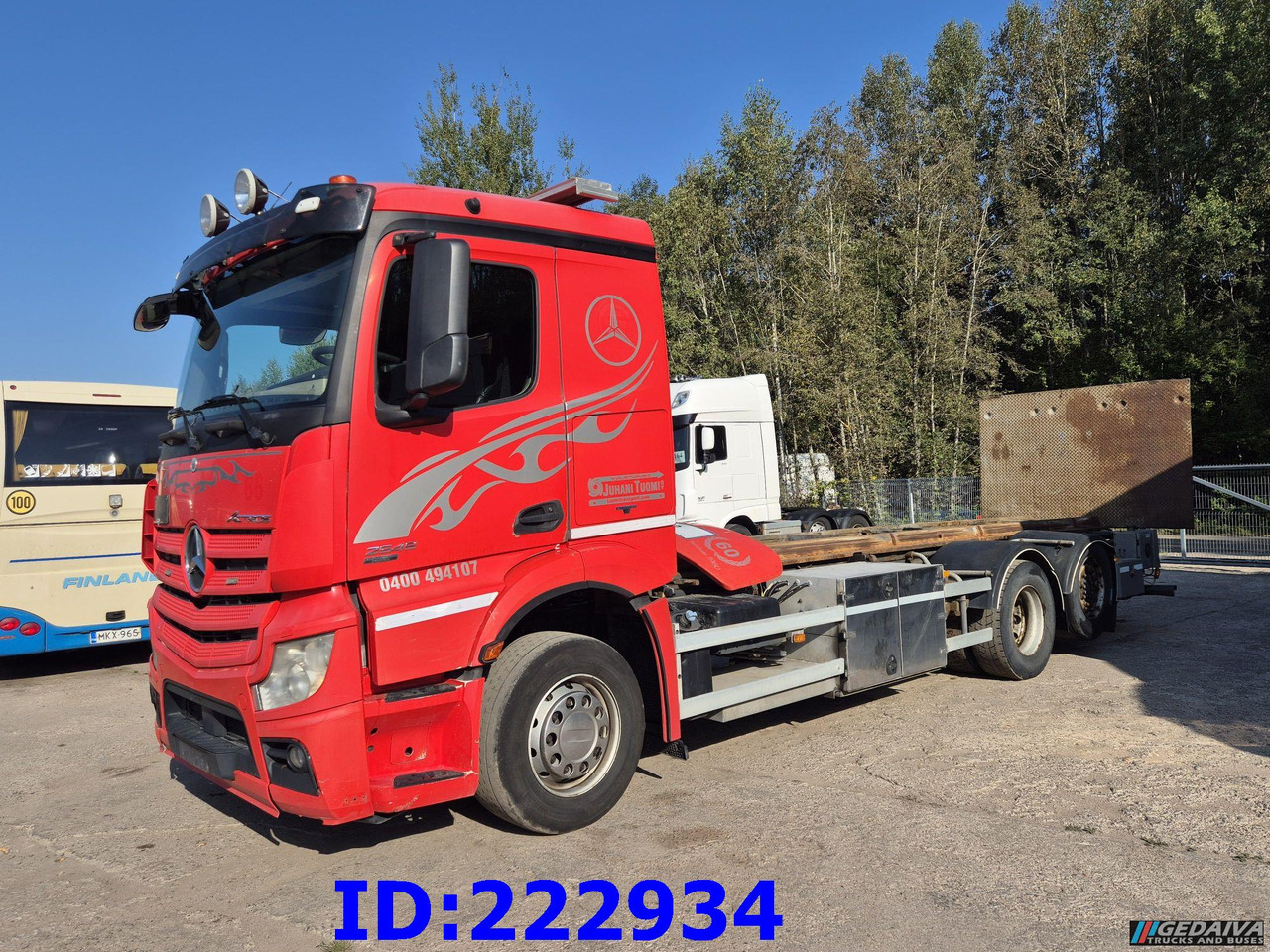 MERCEDES-BENZ Actros 2545  6x2 Euro5 - 驾驶室底盘卡车:图1 MERCEDES-BENZ Actros 2545  6x2 Euro5 - 驾驶室底盘卡车:图1