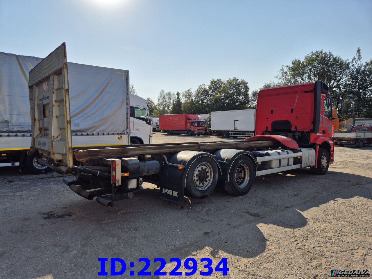 MERCEDES-BENZ Actros 2545  6x2 Euro5 - 驾驶室底盘卡车:图5 MERCEDES-BENZ Actros 2545  6x2 Euro5 - 驾驶室底盘卡车:图5